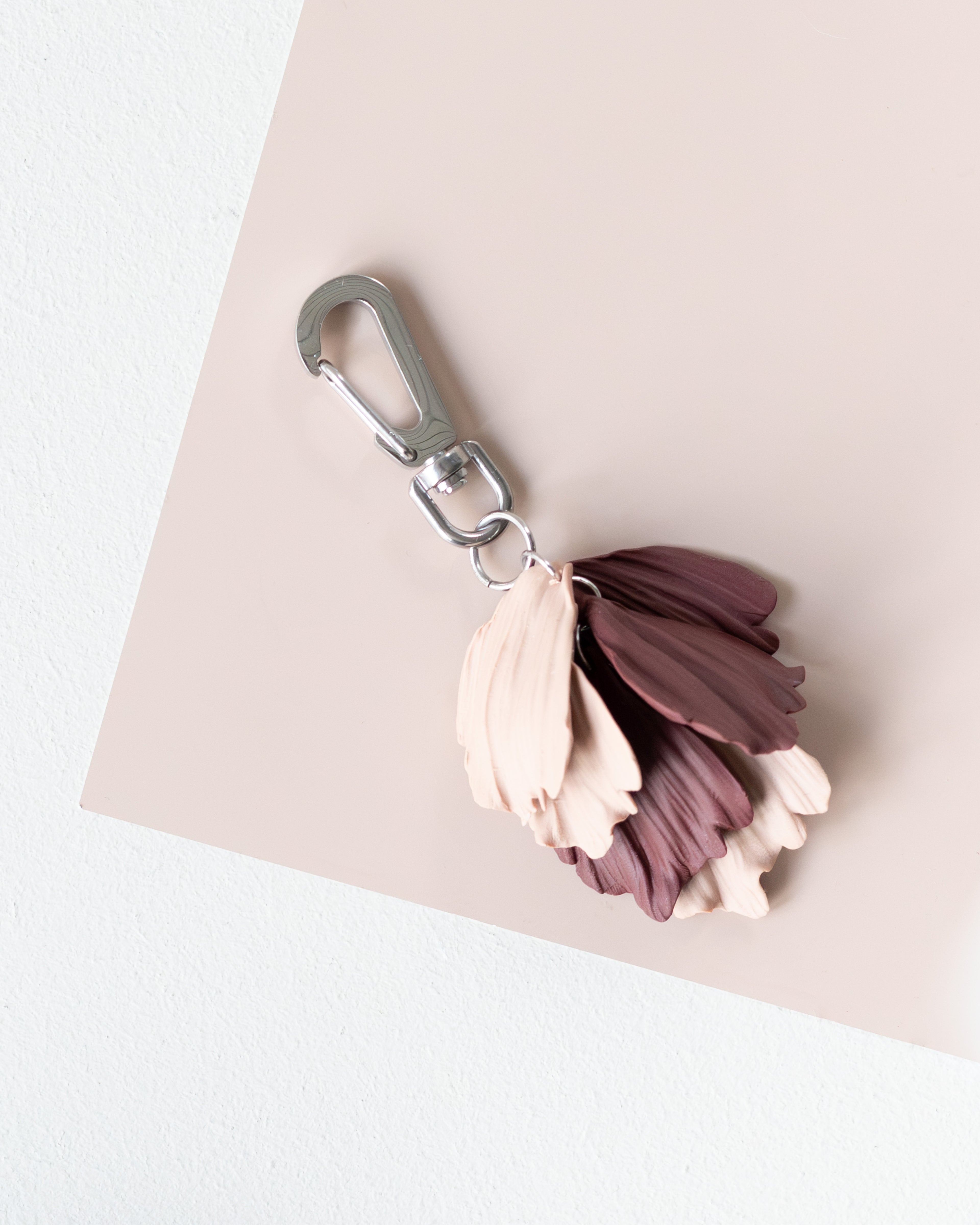 Blomklase Röd/Beige